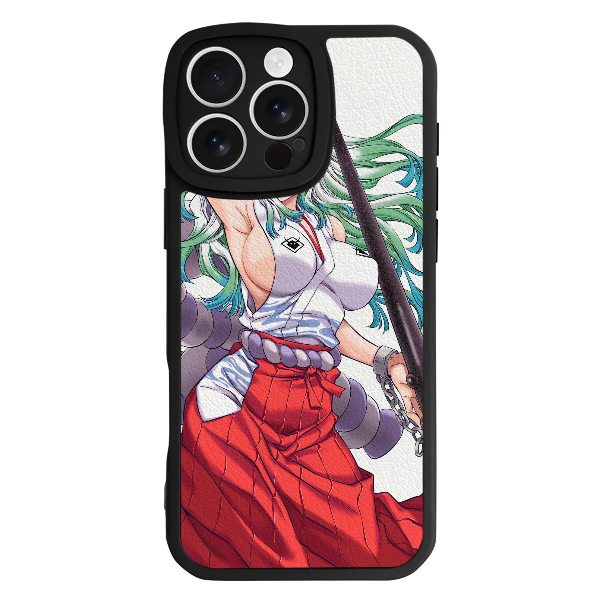 （画像用） ワンピース ONE PIECE 【iPhone 16シリーズ対応】シリコンスマホケース（レザー調） 材質：シリコン